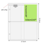 A5 Binder Photocards Magnetic D 3/7 Ring Kpop Photo Album Photocard Holder Collection Book Macaron Binder 1 2 4 Pocket Sleeves