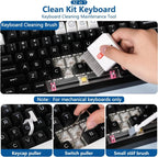 Professional 32-in-1 Electronics Cleaning Tools Set – for iPhone Port, AirPods Case, Bluetooth Earbuds, PC Keyboard, Laptop