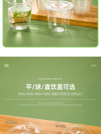 U Shaped Disposable Cold Drinks Plastic Cup 90 Caliber PET Material Transparent Coffee Cups with Lid Sealed Milk Tea Tumbler