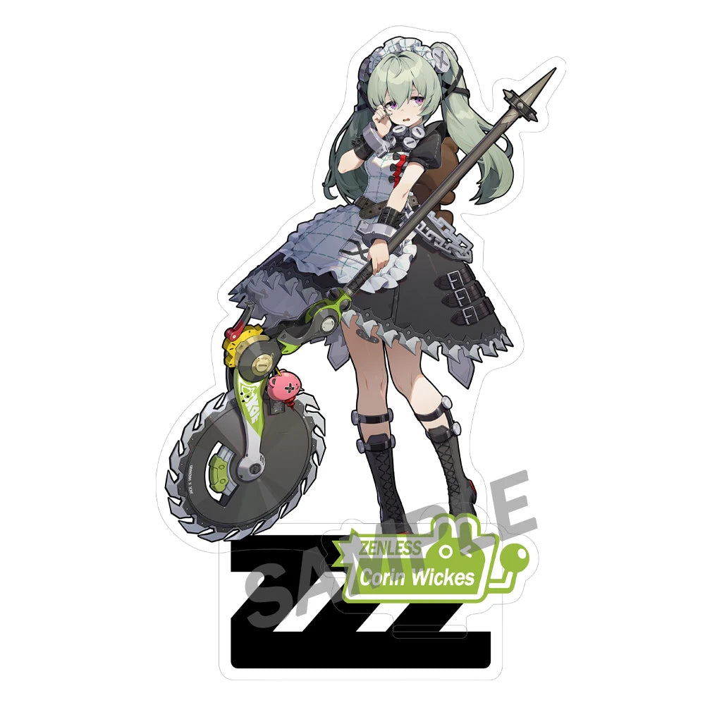 Game Zenless Zone Zero Ye Shun­guang Dialyn Hoshimi Miyabi Anime Acrylic Stand Model Plate Keychain Desk Decor Collection gift