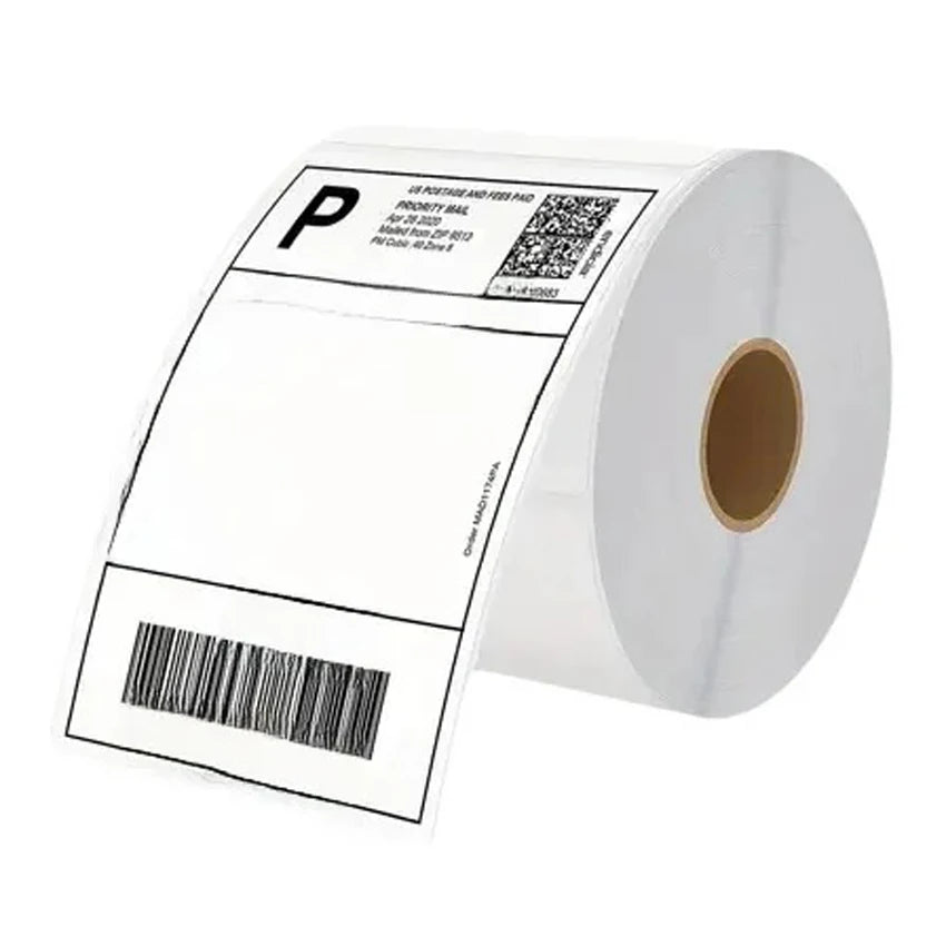 Shipping label 100x150 Blank self-adhesive waybill stickers 100x100 Three-proof thermal label printing paper roll 100x120