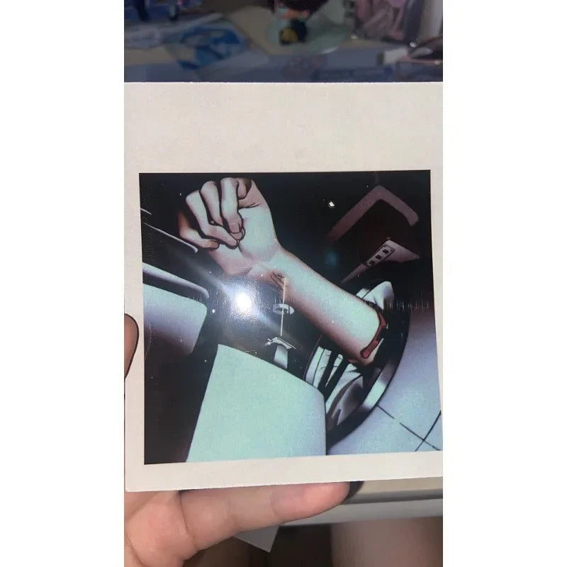New 2Pcs/Set 2nd Anniversary Card Alien Stage TV Anime Card Ivan Till Cosplay Square CD Card Instant Imaging Cards Postcard Gift