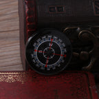 1Pc Miniature Button Compass, Mini Pocket Oil Filled Accurate Compass for Hiking Camping Outdoor Activities Accessory R66E