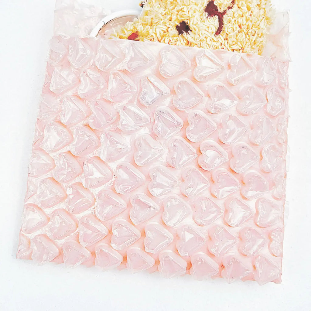 10pcs Love Heart Shaped Bubble Mailers Envelope Protective Wrap Plastic Shockproof Bag Foam Packing Bags