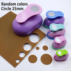 1pcs Round Heart Star Hole Punch Paper Craft Punch Scrapbooking Card Making Journal Photo Album Office Supplies
