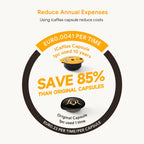 iCafilas For BOSCH-s Machine Tassimo Reusable Pods Coffee Capsule Filters Capsule Cup Silicone Lid Bean Pod Manufacturer