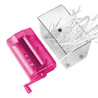 Small Paper Shredder Manual Document Shredder Household Paper Shredding Solution Household Small Mini Paper Shredder Tool