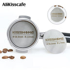 Coffee Puck Screen Fit 51mm 53.5mm 58.5mm Reusable Ground Filter Mesh Heat Resistant Metal For Espresso Accessories Barista Tool