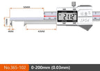 Electronic Inner Groove Width Digital Caliper 4-150 200mm High-Precision 0.01 Hole Inner Groove Measurement Tool