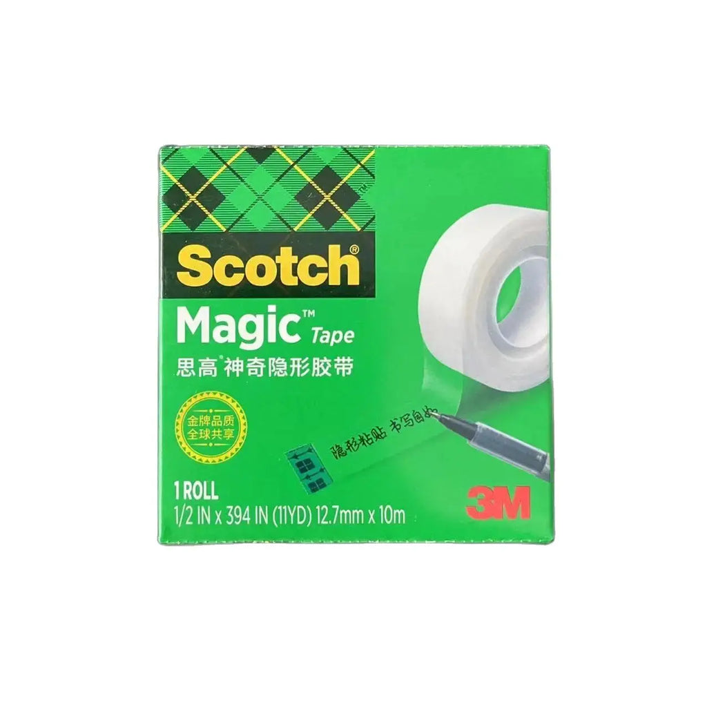 3M Scotch 810 Magic tape invisible tape Adhesive Tape Office Supplies 3M tape 3/4in 19mm*33m