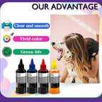 CRTBOTW Refill Dye Ink Kit For Canon HP Epson Brother Printer & Cartridge CISS Ink and refillable Compatible dye ink Eco tank