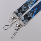 Anime Character Strap Lanyard for Key ID Card Charm Strap Badge Holder DIY Cool Hang Rope Keyring Accessories Gifts Cosplay