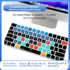 Ableton Live Avid Pro Tools Final Cut Pro X PS Hotkey Functional Keyboard Cover US Layout for Magic Keyboard A1644 MLA22B/A
