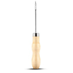 Leather Sewing Awl Set Metal/Wood/Plastic Multifunctional Shoes Repair Tool Kit Punch Stitching Needles DIY Candle Mold Punching