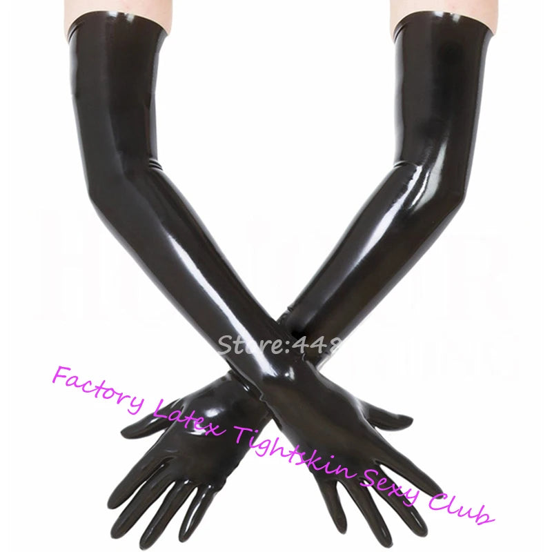Sexy Long Short Latex Glove for Women Punk Gloves Sexy Hip-pop Jazz Outfit Mittens Culb Wear Cosplay Costumes Accessories
