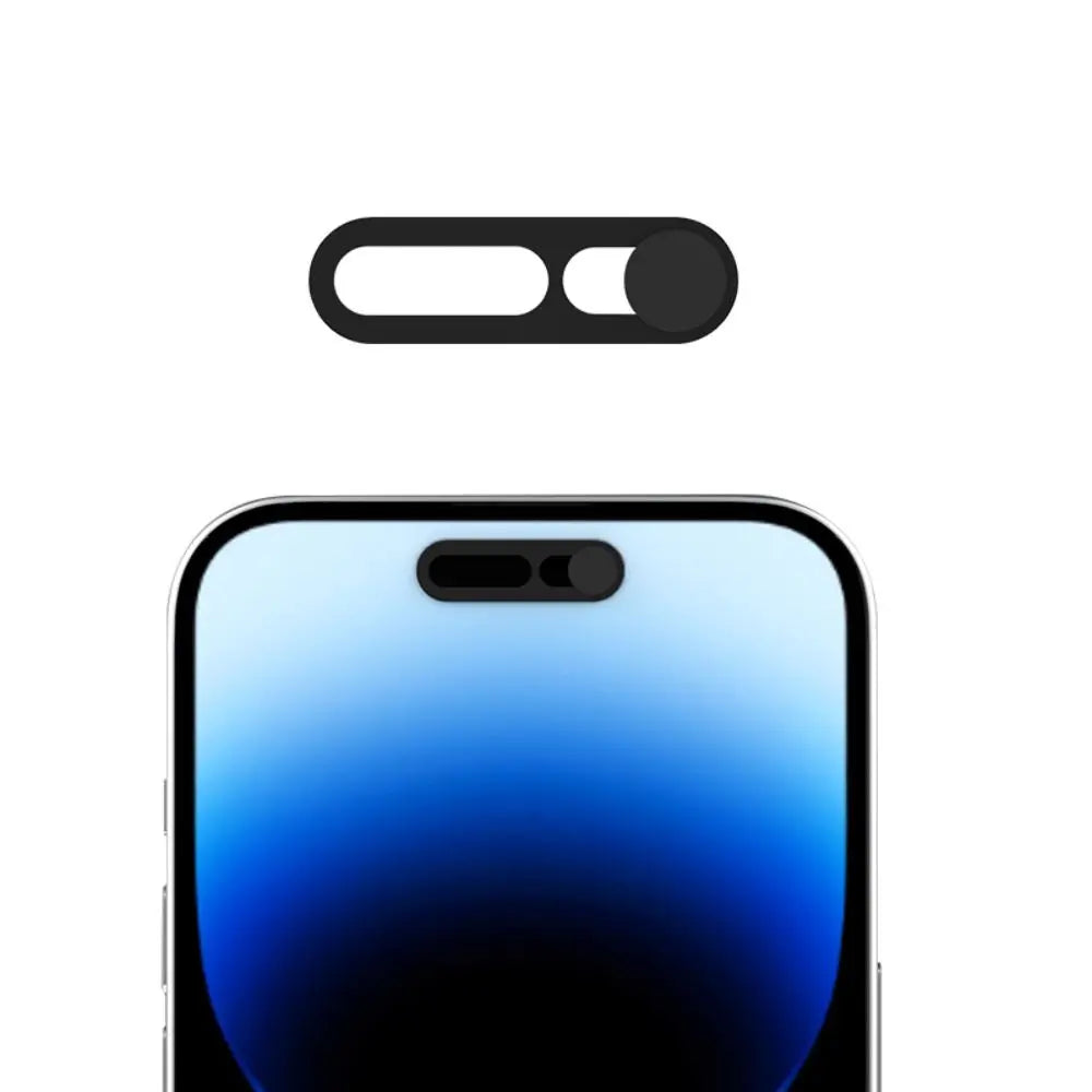 3Pcs Metal Webcam Cover for iPhone 14 14 Plus Privacy Slider Front Camera Len Cap for iPhone 14 Pro 14 Pro Max Phone Len Sticker