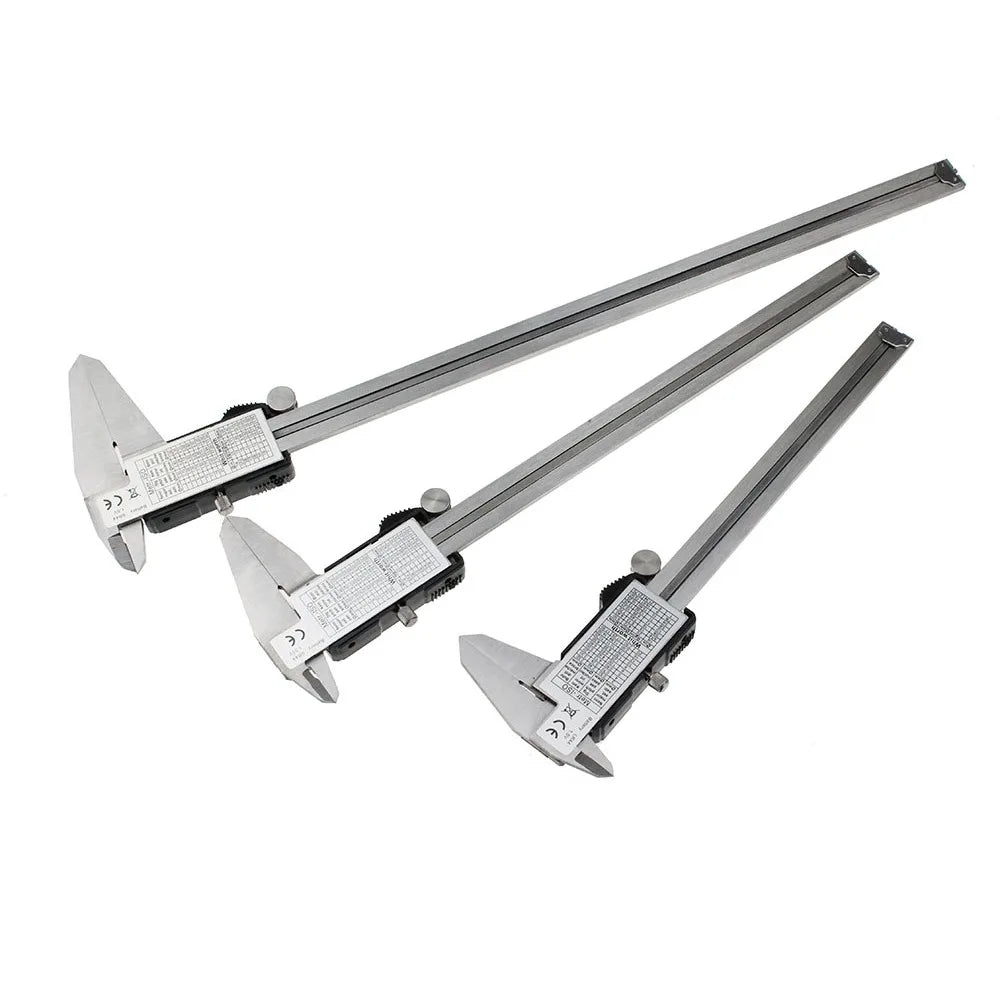 0-150/200/300mm 6' 8' 12' Stainless Steel Electronic Digital Caliper Trammel Precision Metric Measurement Tool With LCD Screen