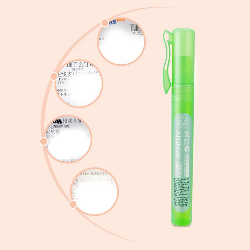 Elimination Privacy Spray Pen Thermal Paper Corrector Data Protection Privacy Protection Correction Fluid Portable Express Tool
