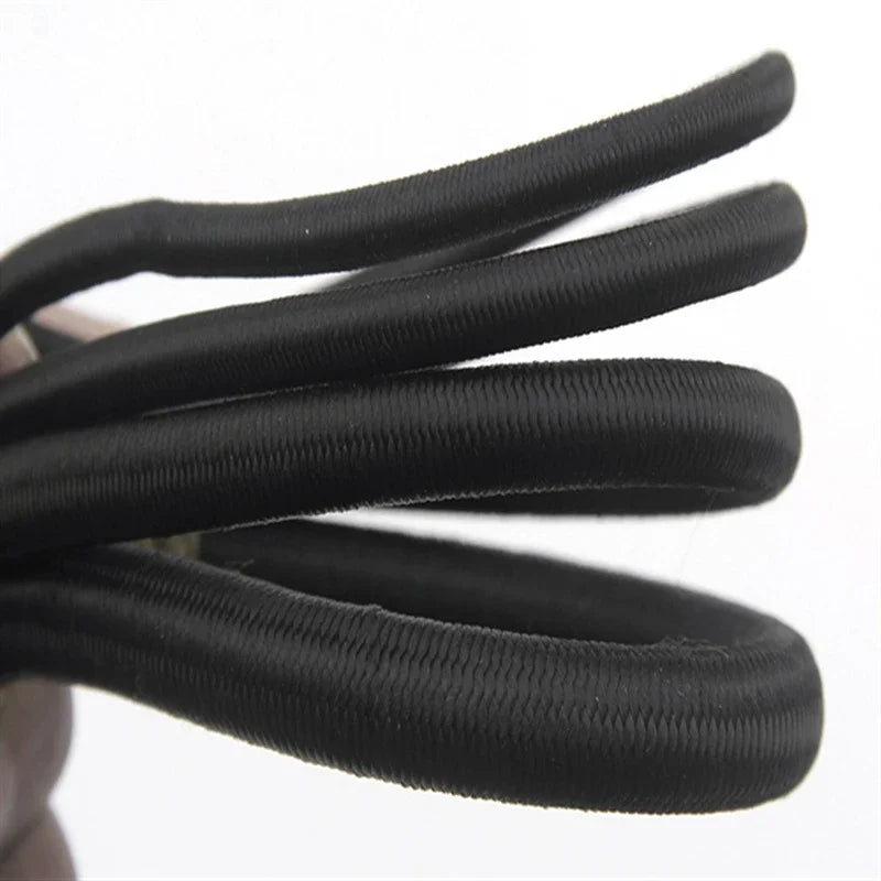 3/4/5/6/8MM Black Strong Elastic Cord Rubber Band Sewing Clothing Craft Supplies Elastic Band Elastics Rope Bands Accessories