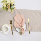 4PC 30X45CM Wedding Cloth Napkins Sage Green Cotton Fabric  Dinner Kitchen Tea Towels Table Design Mat Christmas Decoration