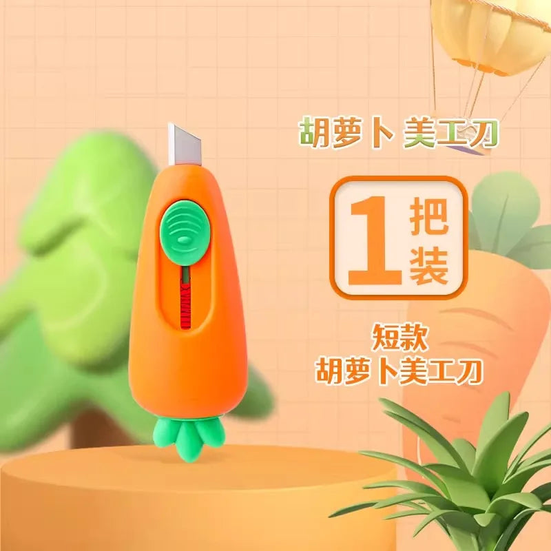M&G 1pcs Portable Mini Paper Cutter Quality Artwork Knife Automatic Rebound Box Opener Pocket Cutter For Office School Supplies