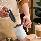1/2sets Electric Handheld Egg Beater Coffee Milk Frother Portable Milk Foam Maker for Baking Food Mixer Essential Kitchen Tool