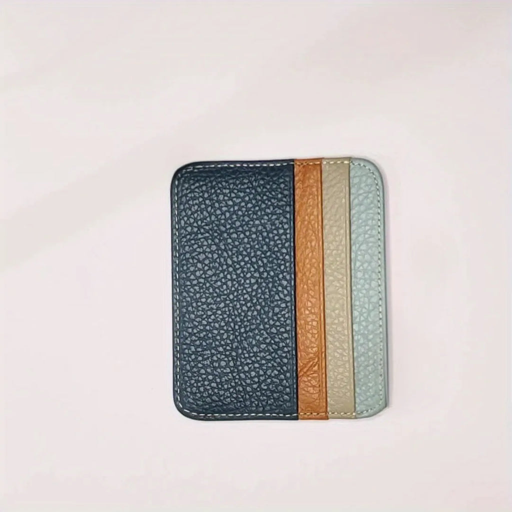 Ultra thin credit card holder, wallet, small business card holder, 6 card slots