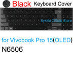 Keyboard Cover for ASUS Vivobook 15 Pro 15X OLED GO S S15 N6506 S5507 S5506 M5506 X1505 M1505 K3504 Silicone Protector Skin Case