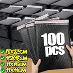Wholesale Plastic Black Bubble Envelopes Bag Waterproof Foam Adhesive Self Seal Packing Bags Mailers Shipping Storage Organizer