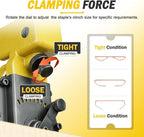 Manual Carton Closing Stapler HB3515 HB3518 Top Carton Stapler Gun for Closing Corrugated Boxes