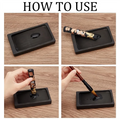 Durable-Chinese Calligraphy Inkstone Rectangle Dragon Phoenix Pattern Inker Sets Traditional Chinese Ink Stones With Ink Stick 1