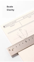 Deli 4Pcs Student Stationery Set Triangle Ruler Straight Ruler Grid Ruler Angle Measuring Tool Aluminum Alloy Material