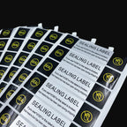 50pcs/100pcs VOID Bright Silver Shipping Sealing Label Stickers, Waterproof Tamper Proof Security Labels for Jar, Mailing Boxes