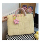 Lightweight Puffy Laptop Sleeve 14/16 Inch Commuter Laptop Briefcase Notebook Sleeve Notebook Case Portable Handbag for Women