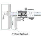 Round Hole Center Distance Digital Caliper 10mm 20mm Cone Probe Measuring Hole Center Distance Hole Distance Center Line Caliper