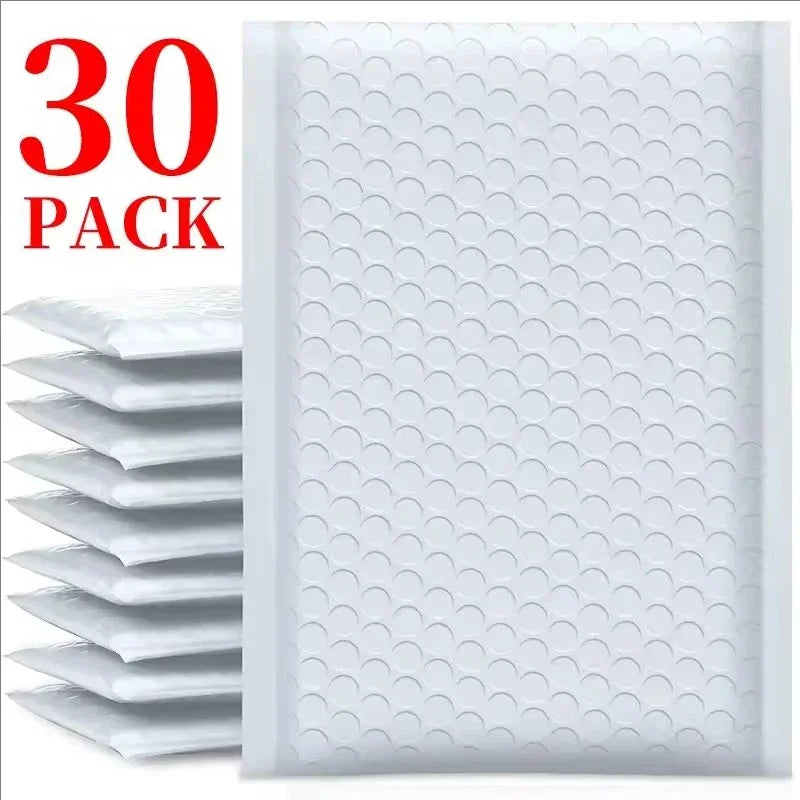 10-50Pack Kraft Bubble Mailers Self-Sealing Paper Envelopes Waterproof Cushioned Padded Foam Shipping Bags for Packaging