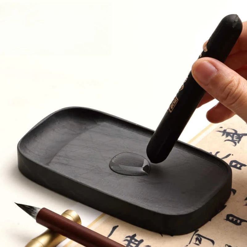 Practical Chinese Ink Stone Calligraphy Painting Supplies Four Treasures Of Study Traditional Writing Ink Slab For Artists