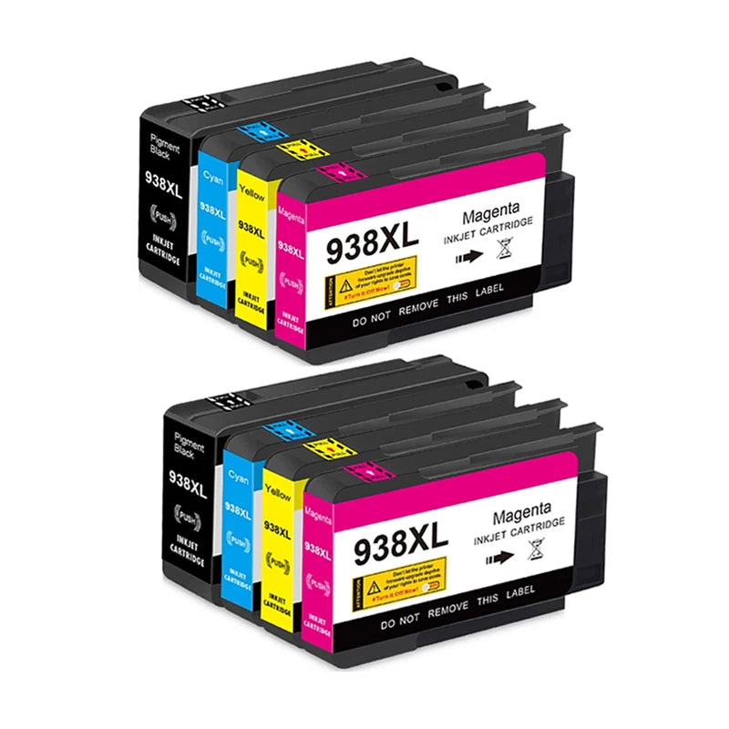 938XL Ink Cartridge Compatible for HP938 for HP938 XL For HP officejet Pro 9110b 9120 9130 9720 9730 Printer ﻿