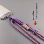 Mobile Phone Lanyard Adjustable Long Crossbody Lanyard Neck Rope Band Shoulder Anti Loss Cell Phone Accessories
