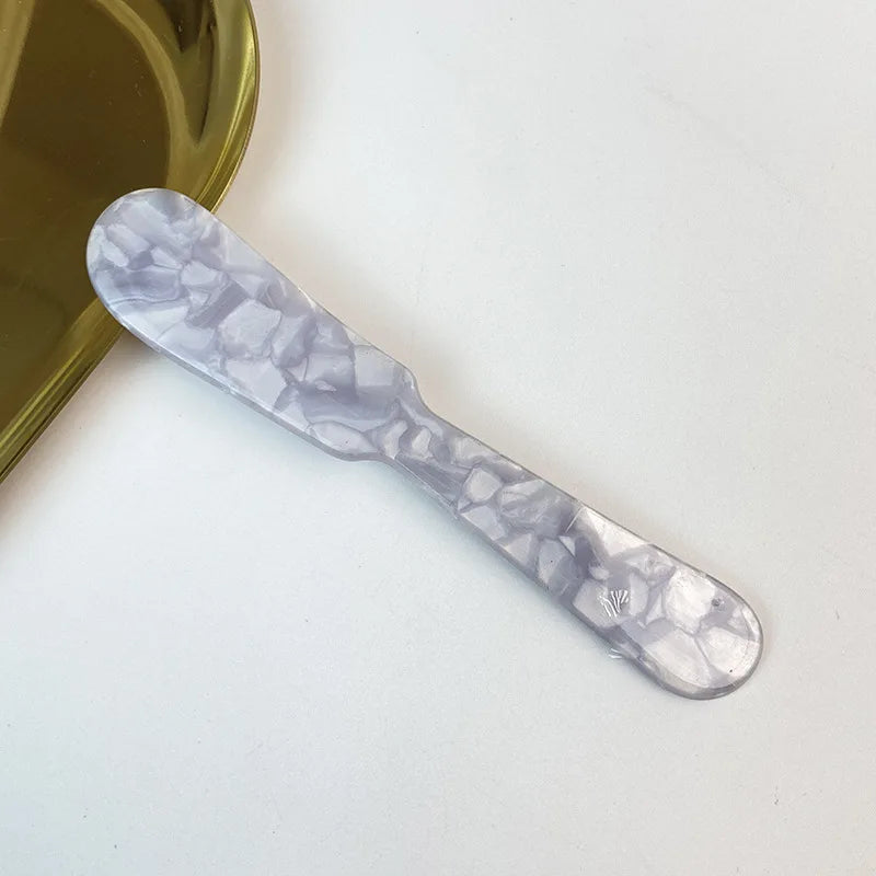 Natural Acrylic Ice Spoon Cream Coffee Caviar Spoon Stirring Spoons Dessert Spoon Teaspoon Crafts Kitchen Tool Tableware