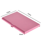 Men Business Card Case Aluminum Alloy Credit Card Holder Metal ID Cards Box Cover Women Credit Business Card Holder Case