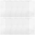 24Pcs Clear PP Plastic File Folder Sleeve Hanging Document Organizer for Office Study Paper Storage Portable File Container A4