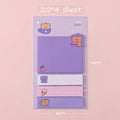 Cartoon Sticky Notes kawaii Cute Memo Pad Portable Index Label Stickers Notes School Stationery Supplies