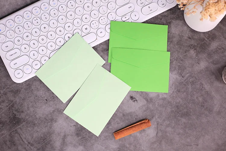 20pcs/pack 115mm * 82mm colored small envelopes, card mailing, business, wedding