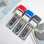 DIY Rubber Stamp Kit Custom Personalized Self Inking Business Address Name Number Letter Handicrafts Printing