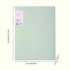 Document Presentation Folder - A4 PP Display Book with 20/40 Transparent Pockets & Sheet Protectors