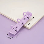 Durable Detachable Metal Spiral Rings Binder Clip High Quality Diary A8 Paper Binder Clips DIY Album Loose Leaf Ring Office