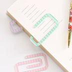 4pcs/lot Kawaii macarons Paper Clip Decorative Bookmark Binder File Clips School Office Stationery Accessories