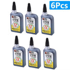 1-6Pcs 45mm Waterproof Long Head Nib Deep Hole Markers Pen Tile Carpenter Pen Multi-purpose for Woodworking Black/Blue/Red Ink