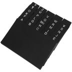30pcs Index Card Dividers Pp Plastic Alphabet Tabs For Recipe Cards Study Documents Organization Home Office Filing